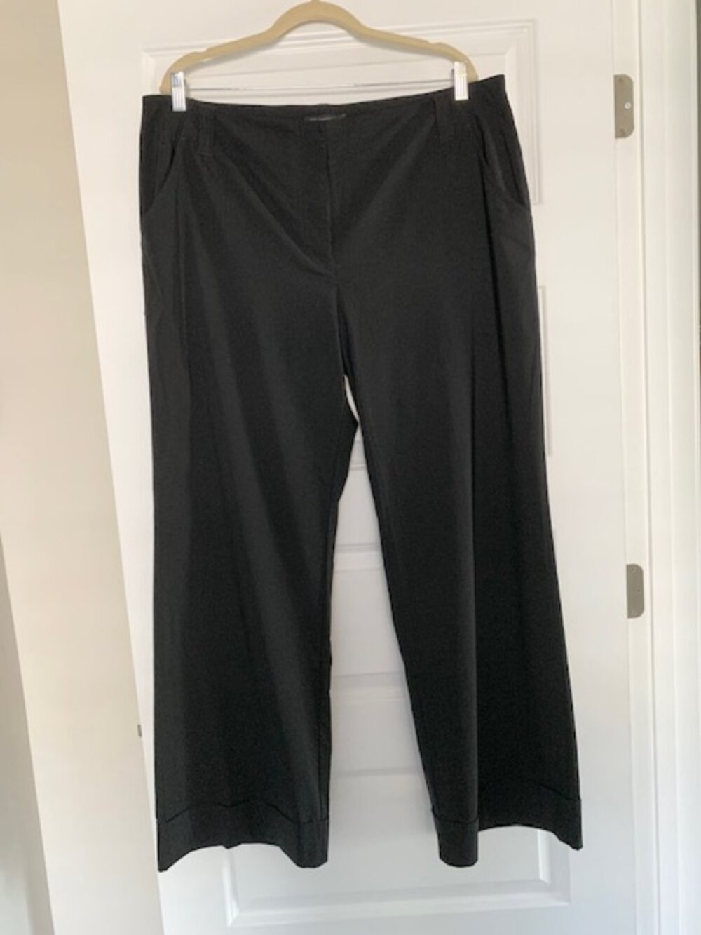 INC Black Wide Leg Trousers 18W